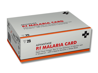 ADVANTAGE P.F MALARIA CARD